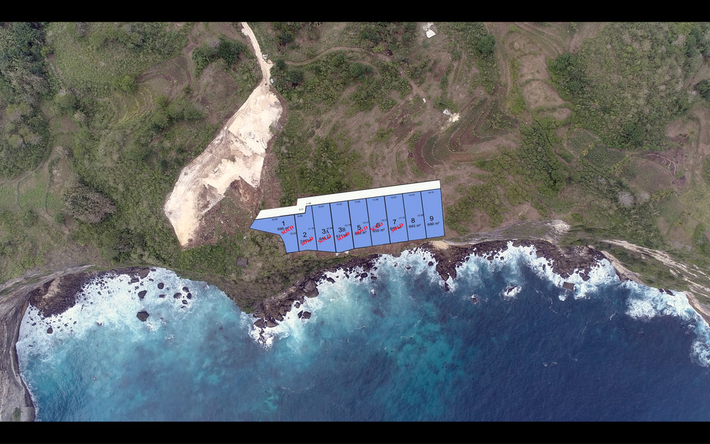 Nusa Penida Los Tebing Tanah Dijual Sekartaji Cliff overlay