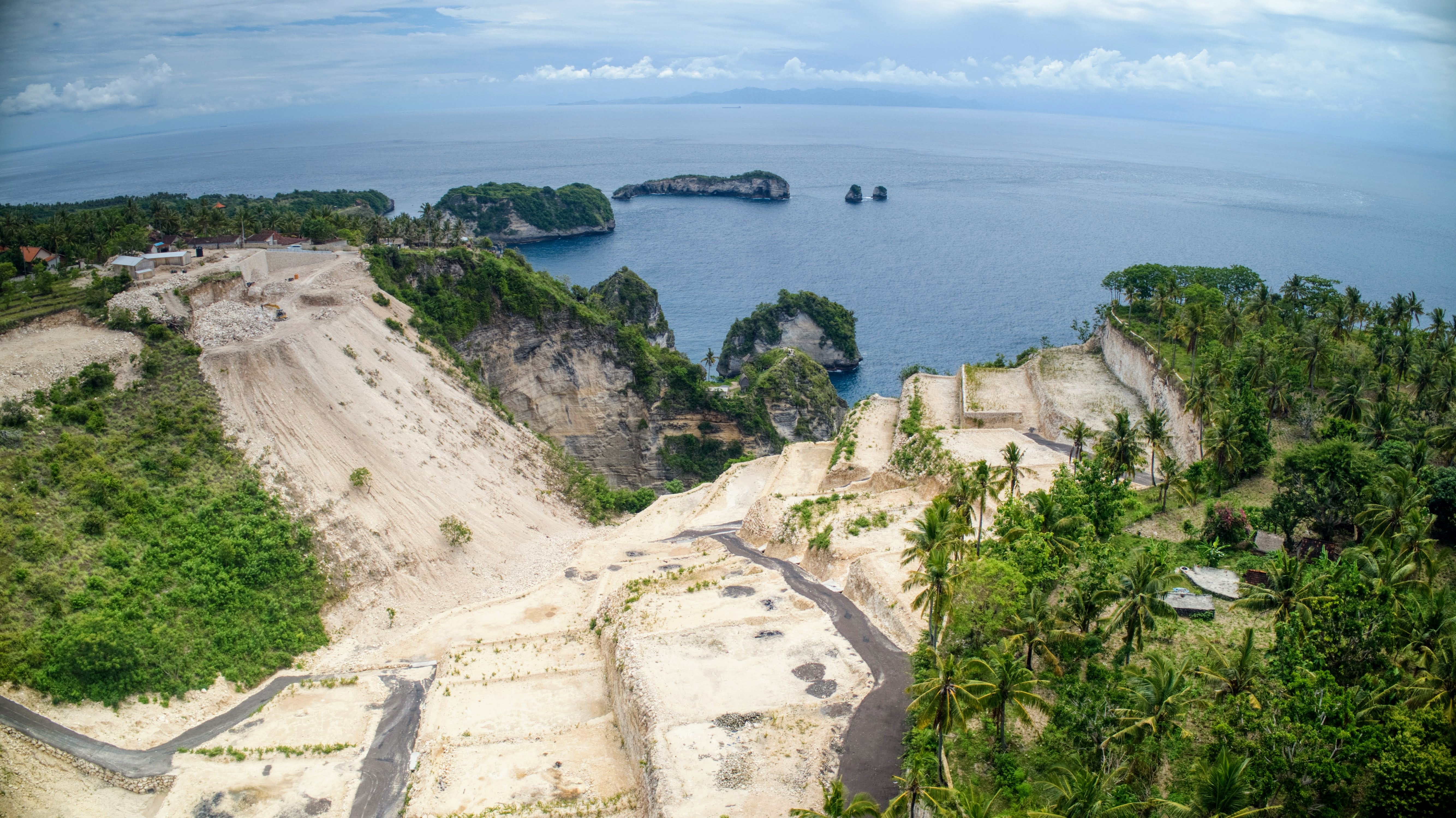 Nusa Penida 매매 토지 Atuh Beach Los Tebing (Cliff)