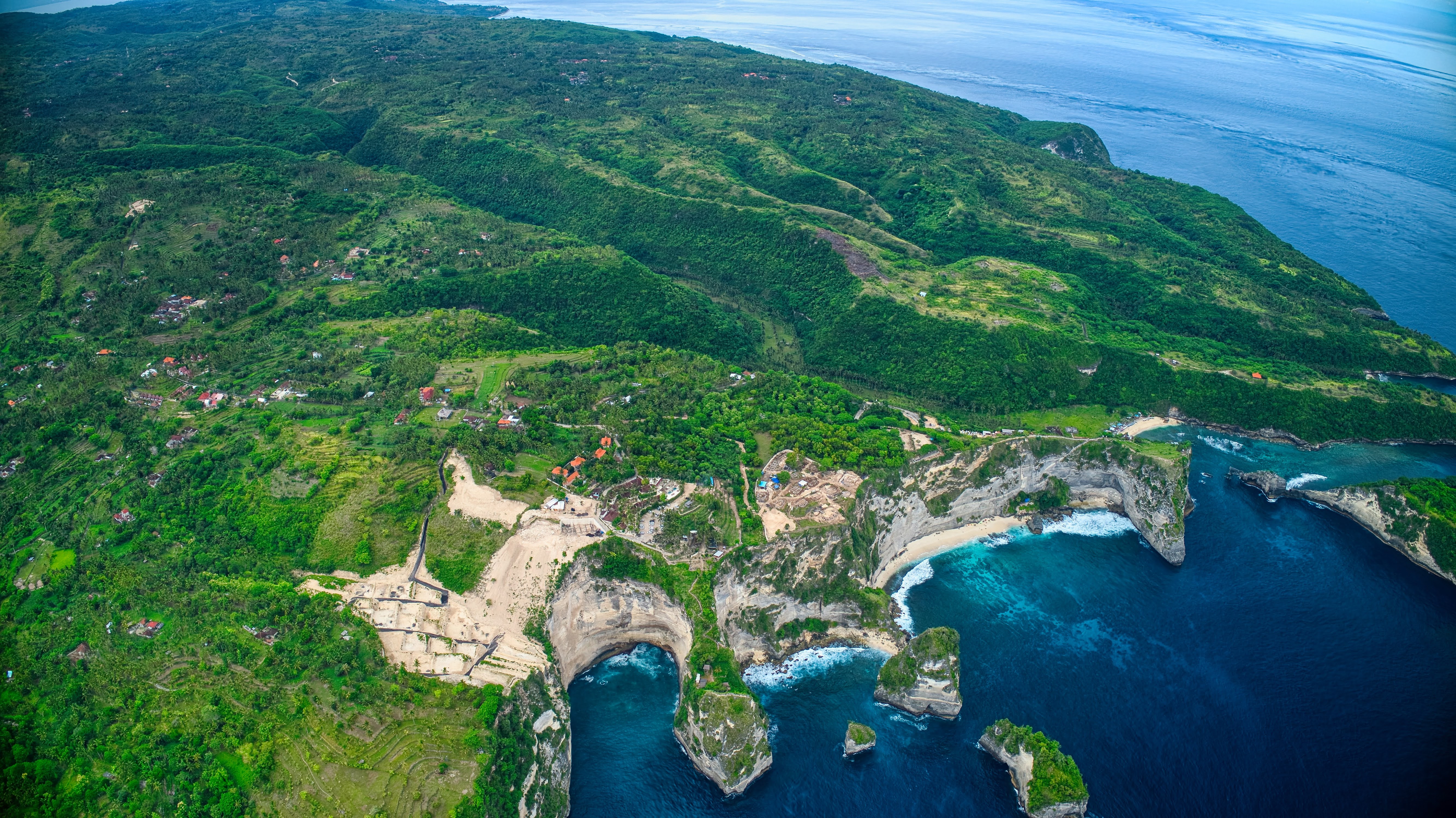 Nusa Penida terrain à vendre Atuh Beach Los Tebing (falaise)